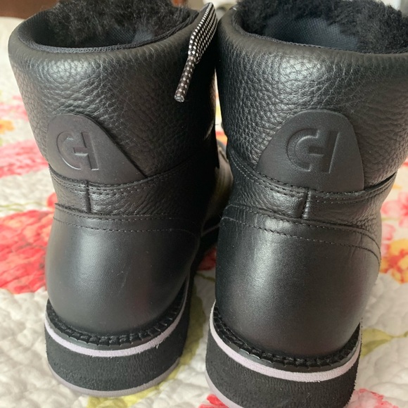 New Cole Haan Leather Zero Grand Booties Boots Shoes - Picture 6 of 16